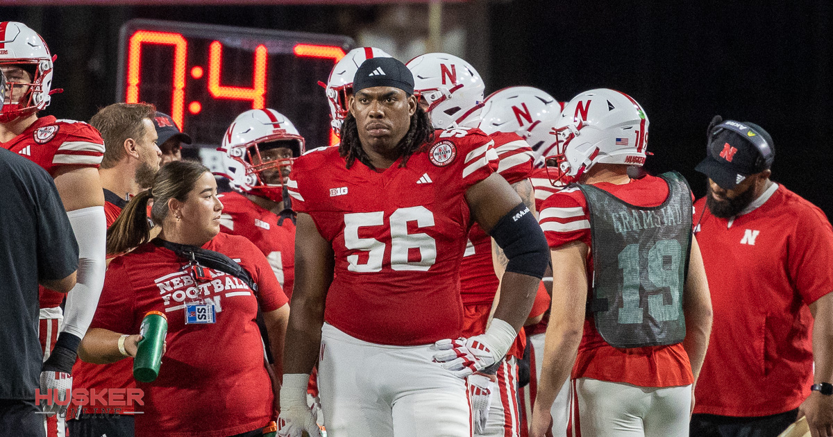 Nebraska's Offensive Lineman Micah Mazzccua's Absence Raises Questions