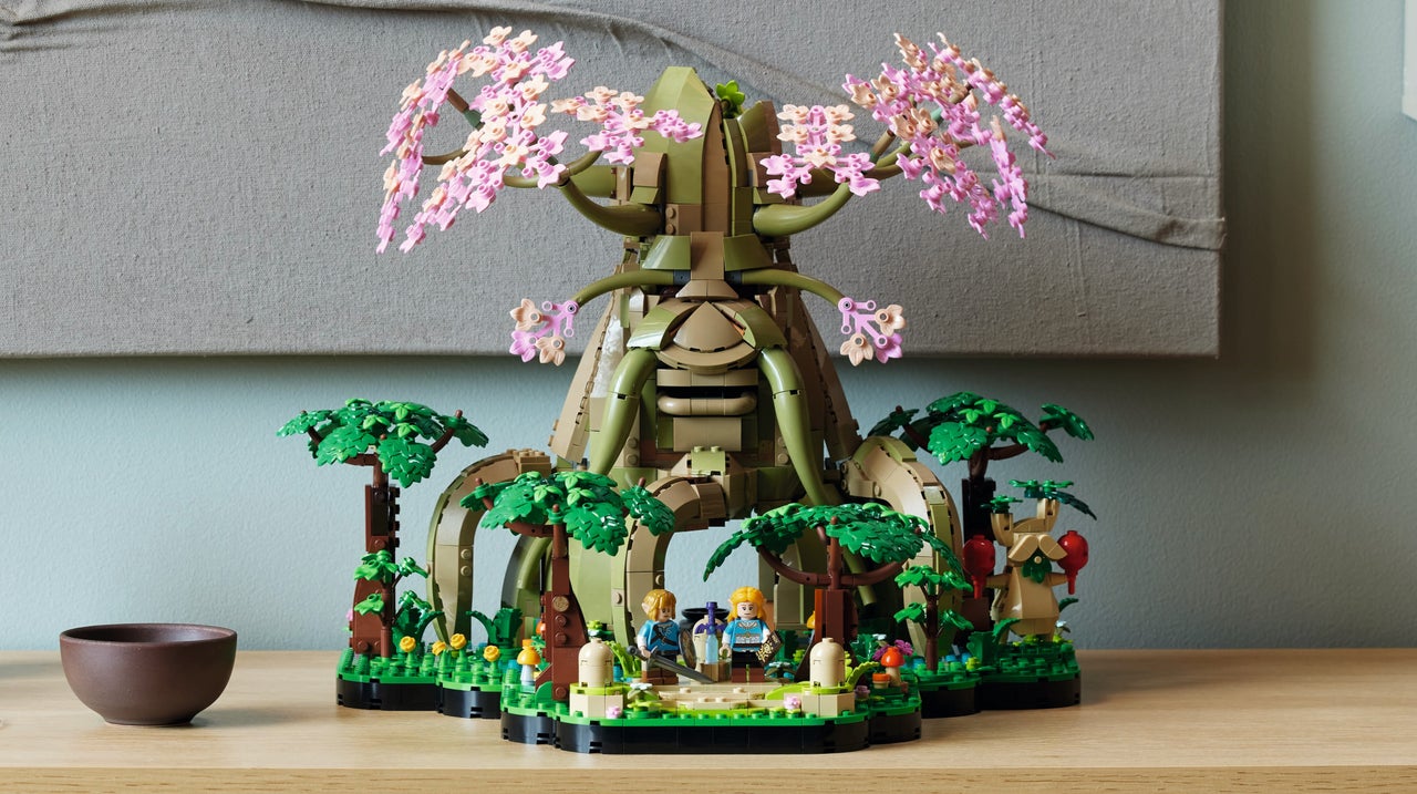 $300 LEGO The Legend of Zelda Great Deku Tree Set Revealed