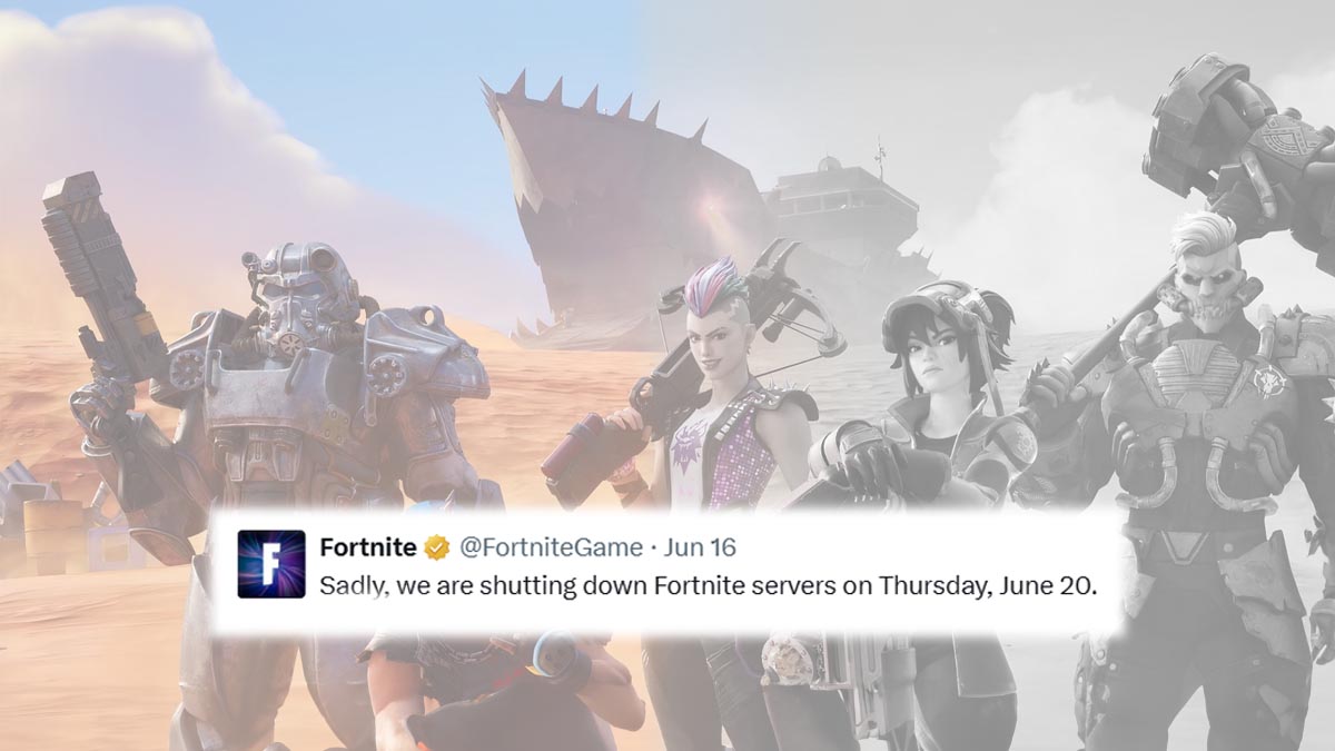 Epic Games Announces Fortnite Server Maintenance Details