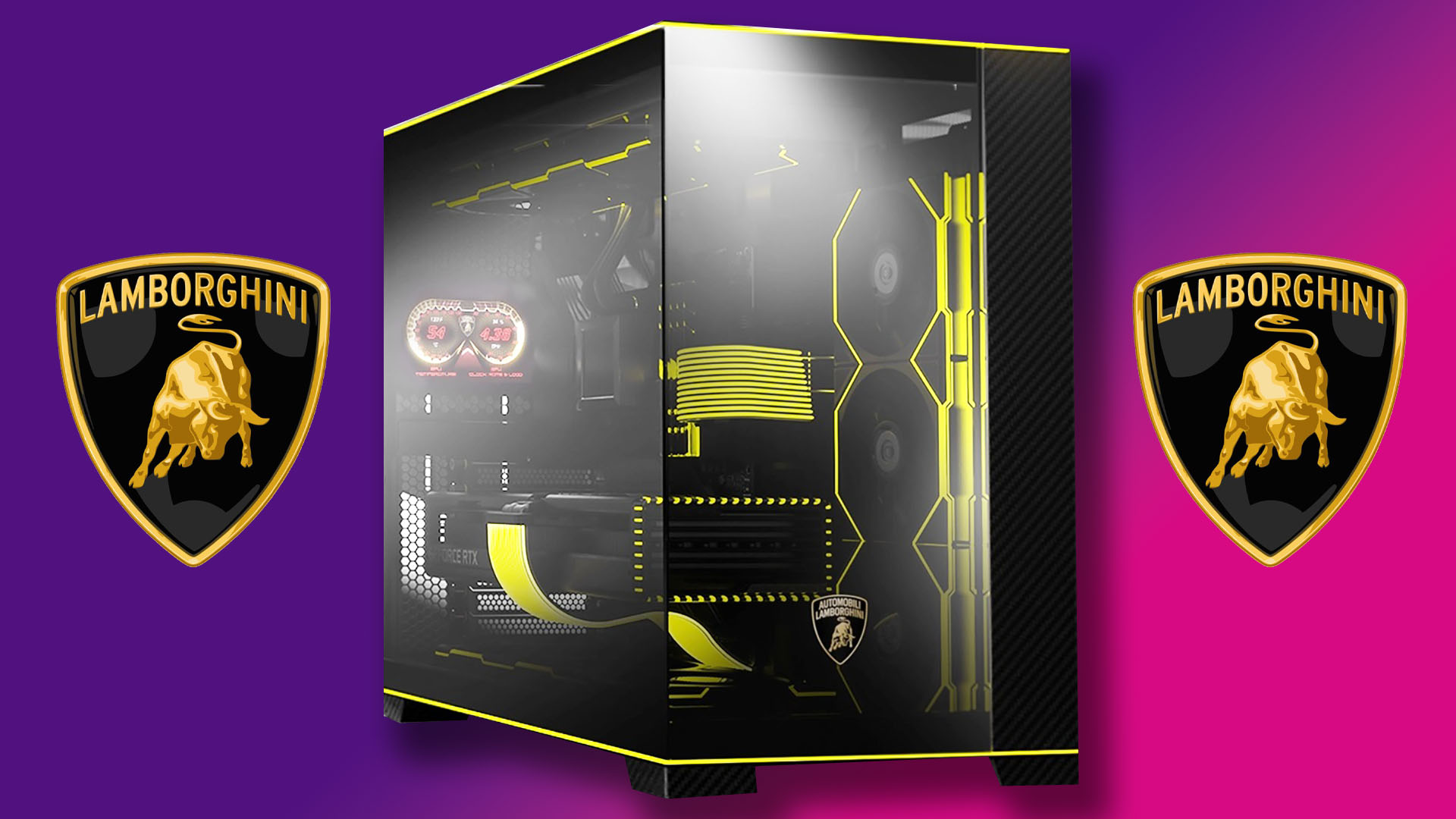 Limited Edition Lian Li 011D Evo RGB Automobili Lamborghini: A Luxury PC Case