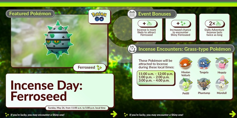 Pokémon GO May 2024 Incense Day Analysis and Predictions