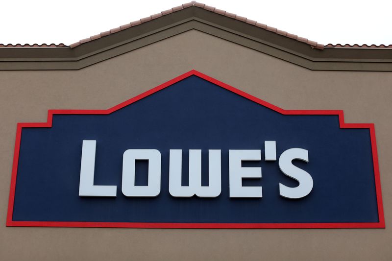 Lowe's quarterly sales decline slower than expected due to steady demand for small repairs