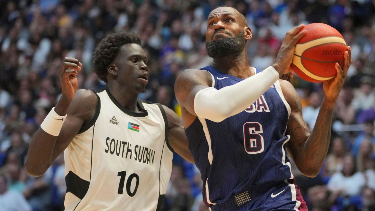 Team USA's Victory Over South Sudan: Road to the Olympics