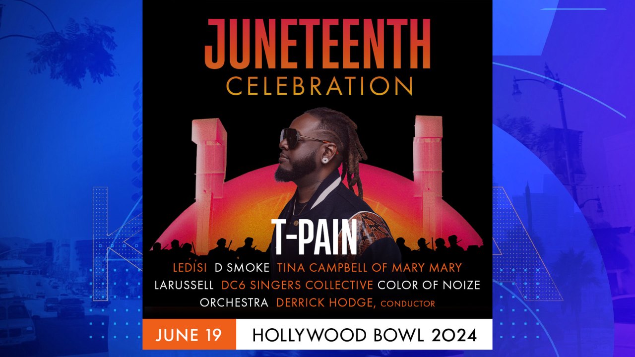 Juneteenth Celebration at Hollywood Bowl Featuring T-Pain