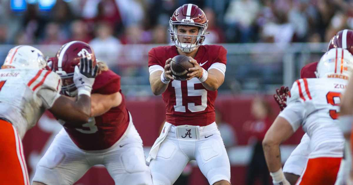 Ty Simpson's Ambition Beyond Playing: Leading Alabama to Victory