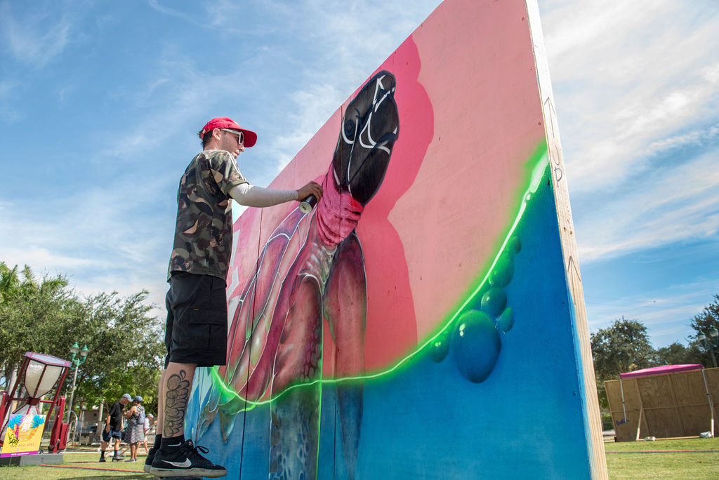 Discover Delray Walls Mural Fest at Old School Square