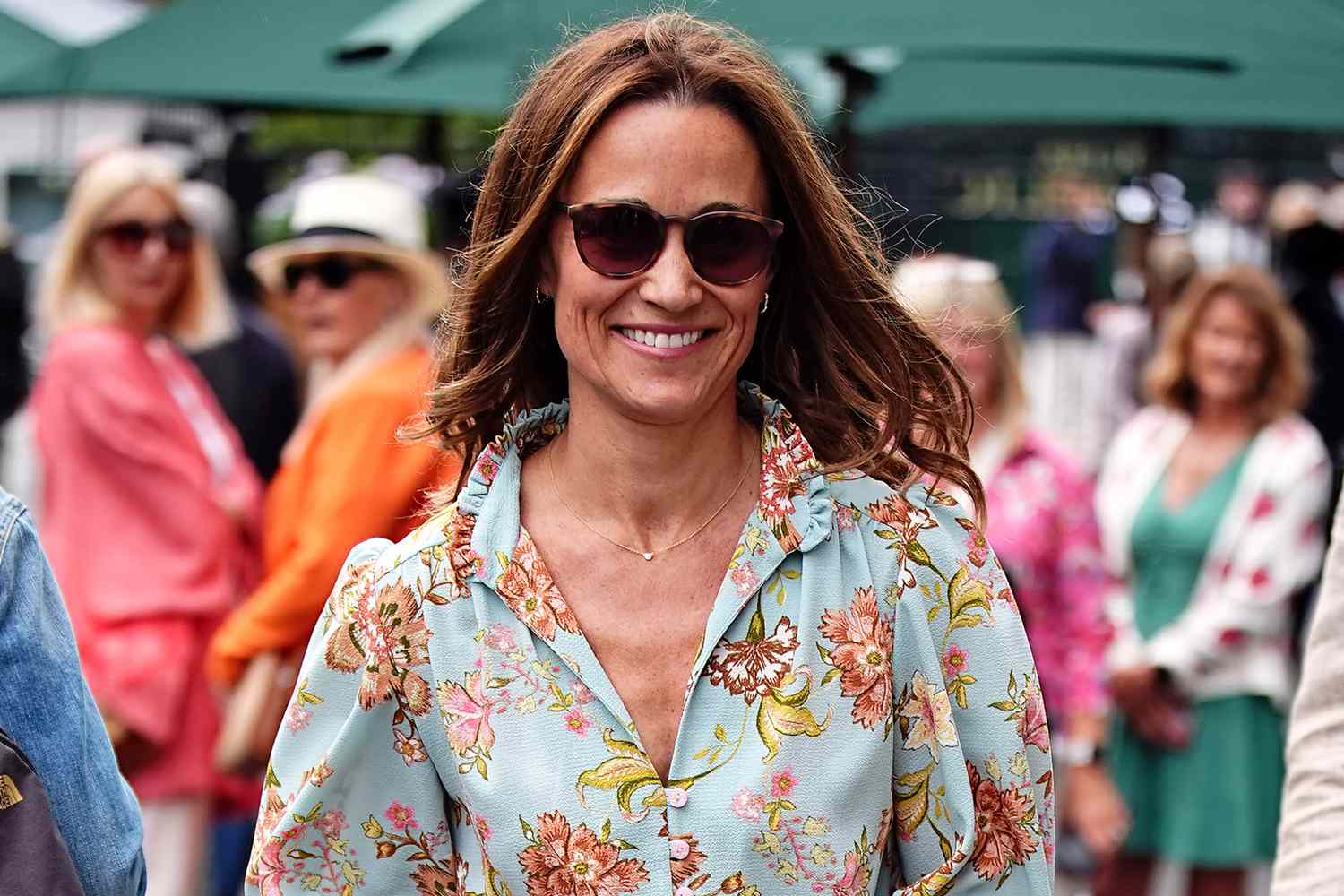 Pippa Middleton's Fashionable Look at Wimbledon