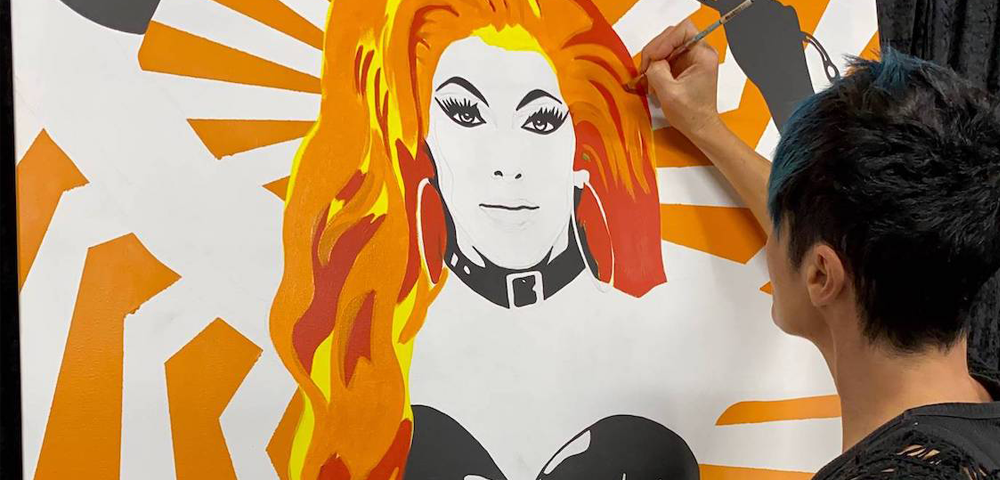 Anita Nevar Celebrates Redhead Day in Gold Coast Pride Fair with Exclusive Artwork