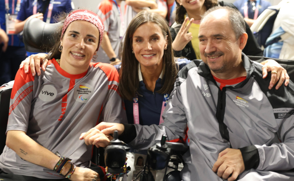 Queen Letizia's Support for Spain's Paralympians in Paris