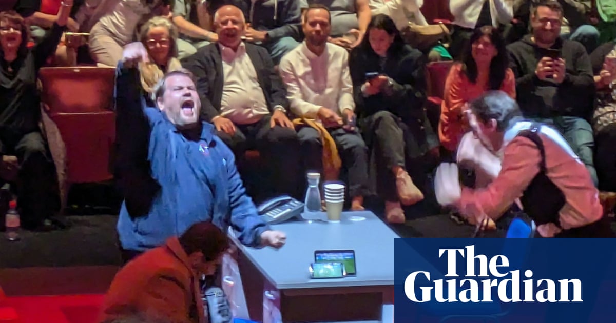 James Corden Embraces Innovation During UEFA Match Delay