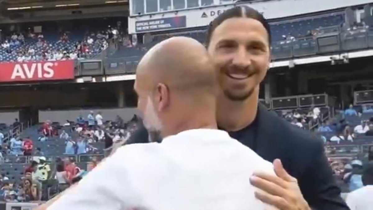 Breaking News: Zlatan Ibrahimović and Pep Guardiola Reunite in Pre-Season Friendly