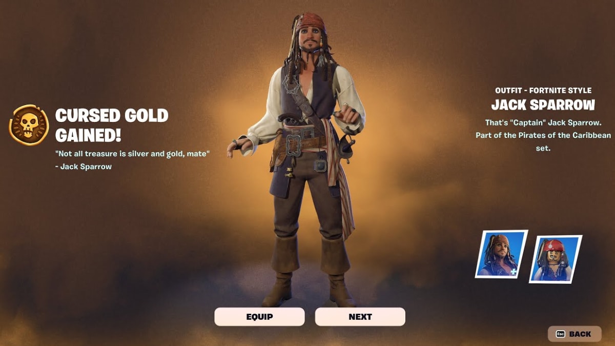 Epic Launch of Jack Sparrow in Fortnite: Latest Collaboration Update