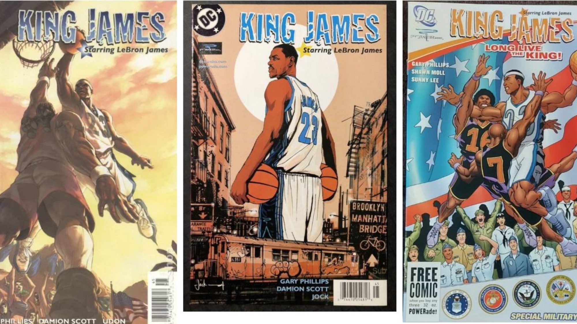 LeBron James Explores Batman Comic Strip with Help from James Gunn