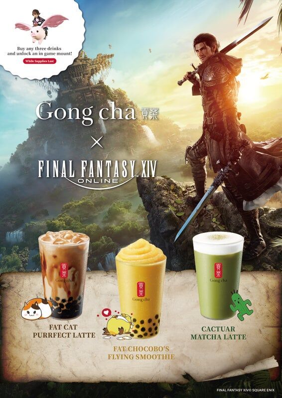 Discover the FFXIV x Gong Cha Collaboration Event: Latest Menu Items & In-Game Rewards