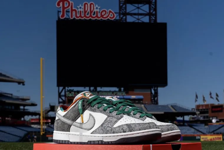 Nike Dunk Low 'Philly' Unveiled with Bryson Stott and Phillie Phanatic