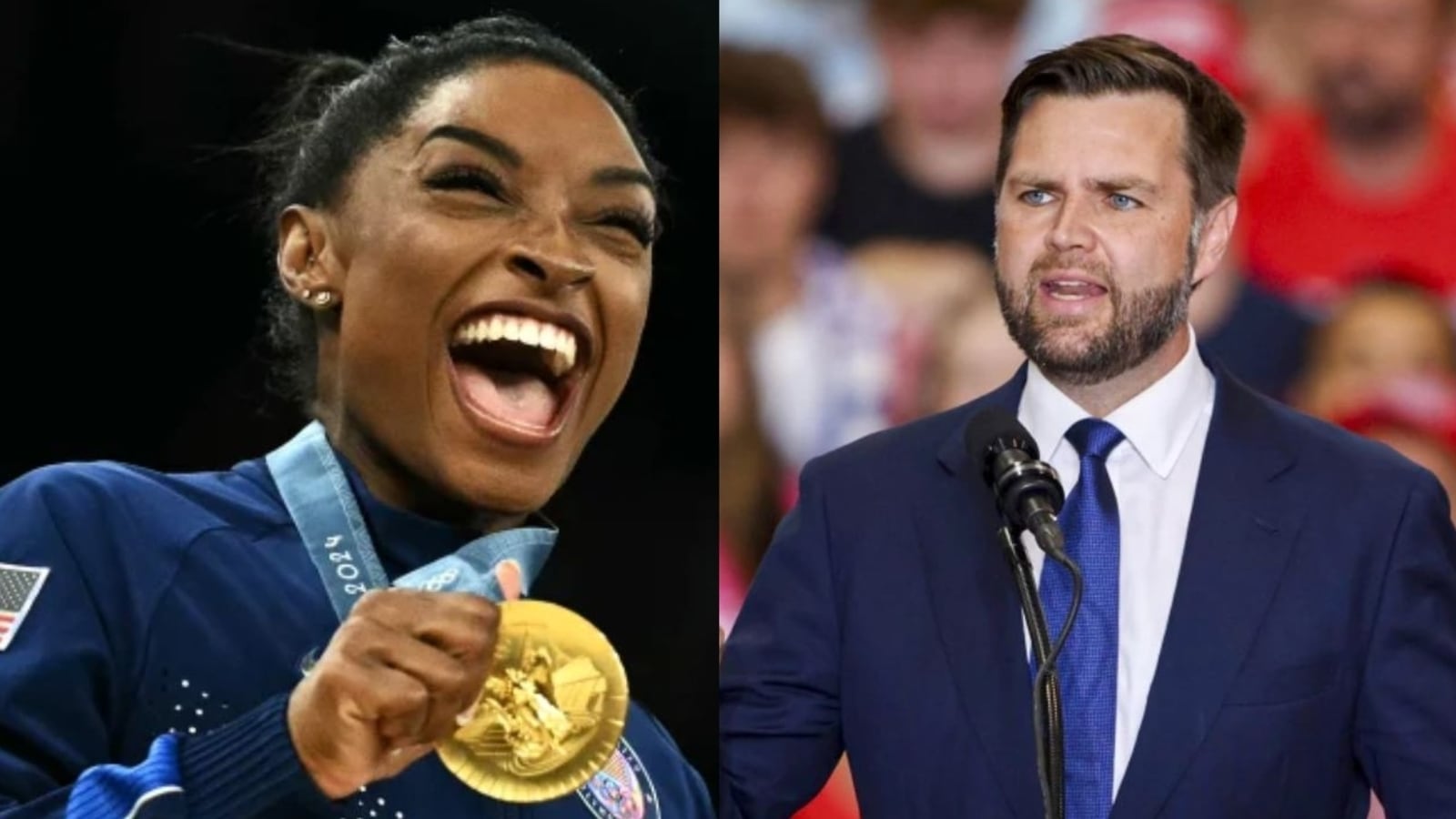 Breaking Record: J. D. Vance Criticized Simone Biles' Victory