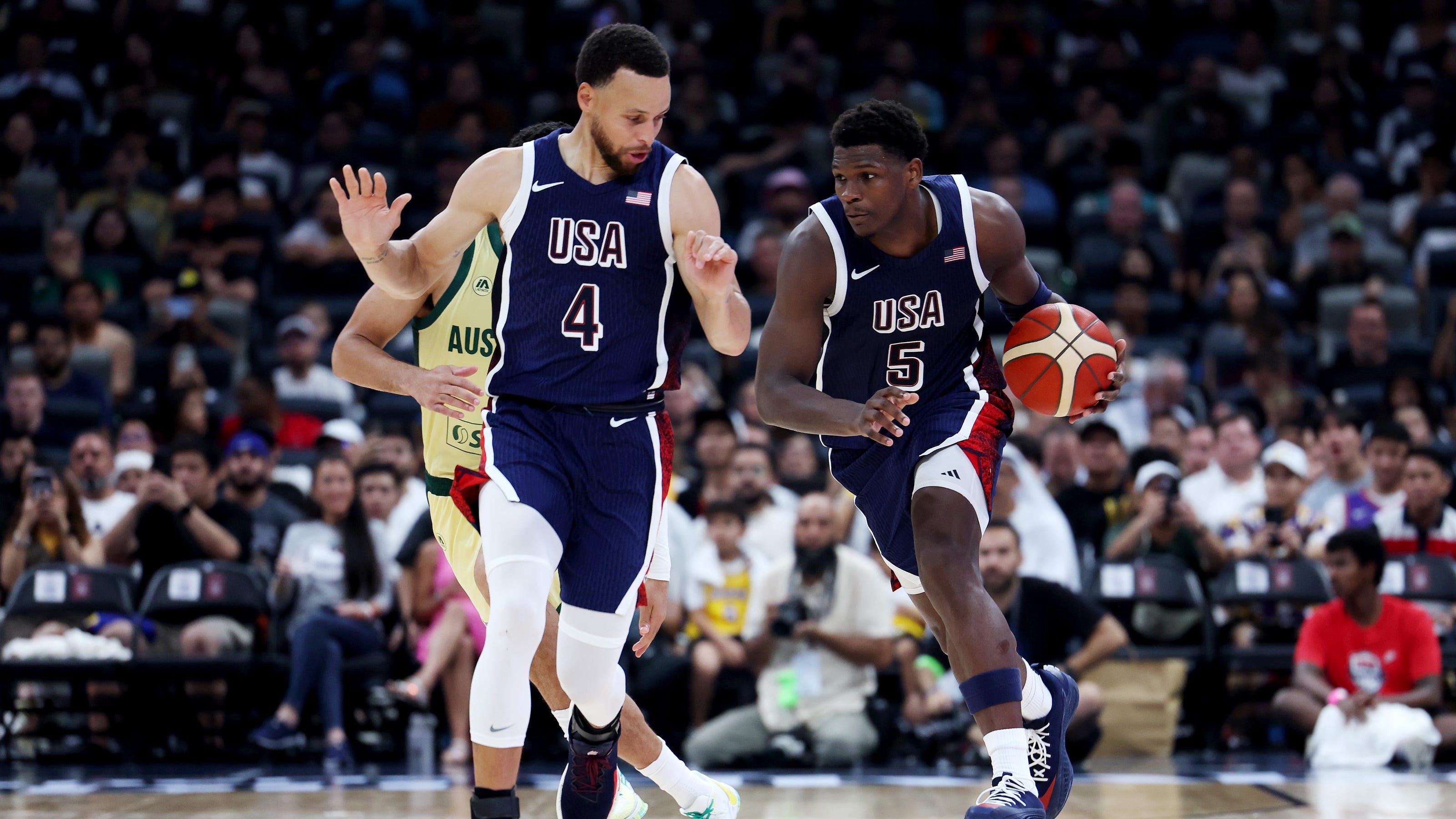 Breaking News: Team USA Dominates Serbia in Olympic Prep