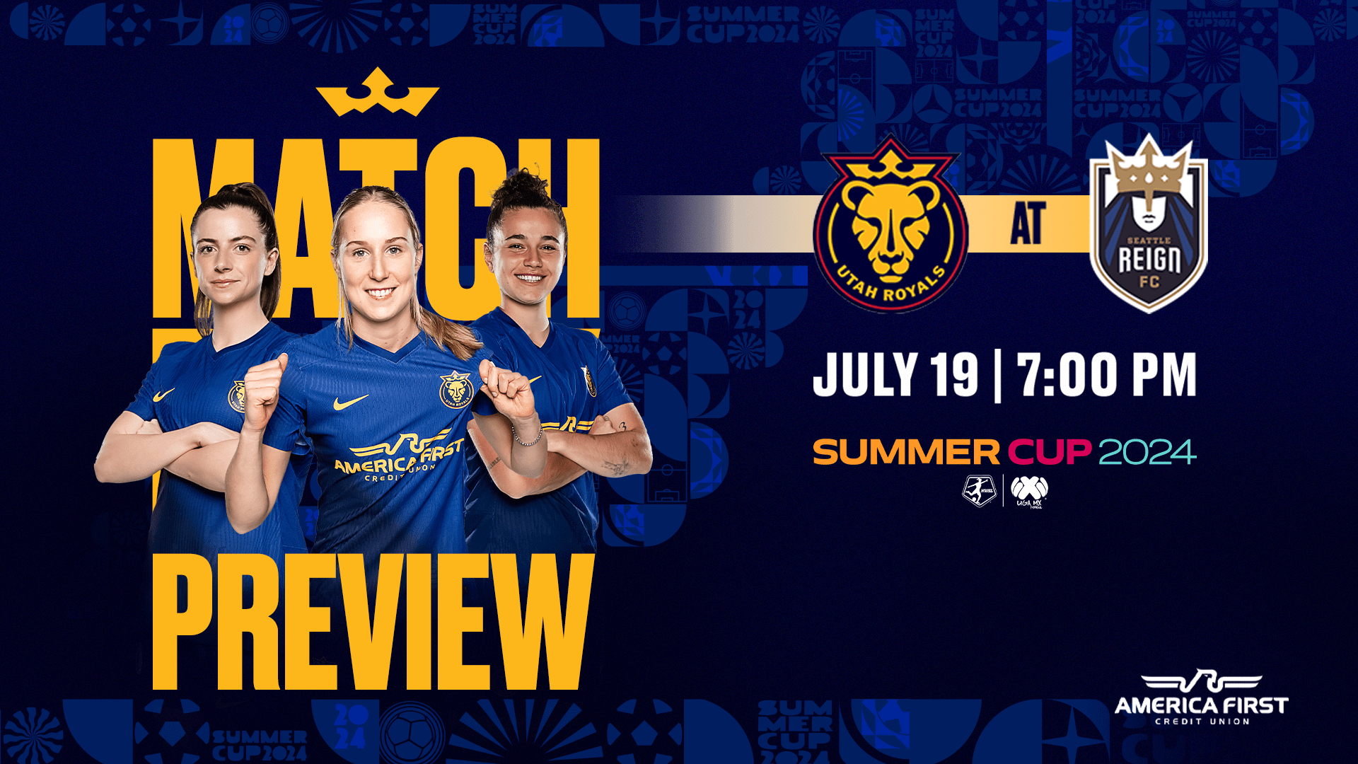 Breaking News: Utah Royals FC vs. Seattle Reign FC Summer Cup Preview