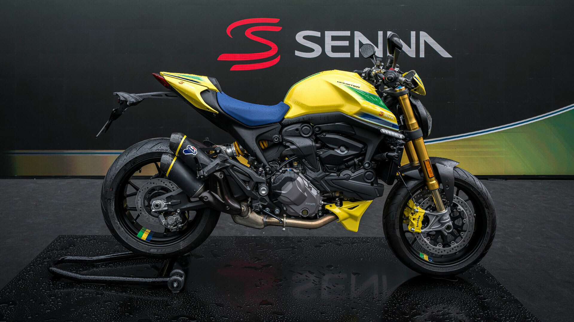 New Ducati Monster Senna: A Tribute to Ayrton Senna in a $25k Special Edition