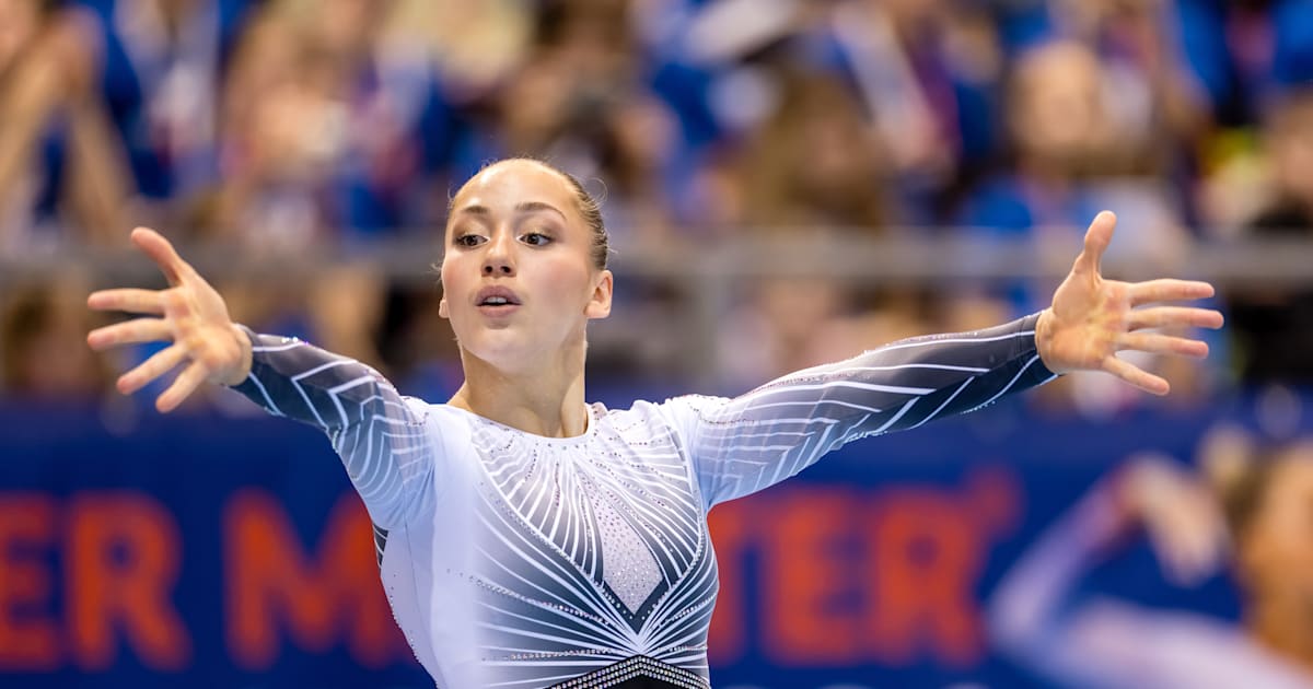 Algerian Gymnast Kaylia Nemour: Breaking Records at Paris 2024 Olympics