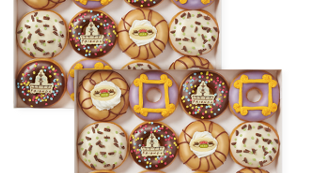 Exciting Collaboration: Krispy Kreme's 'Friends' Themed Doughnuts