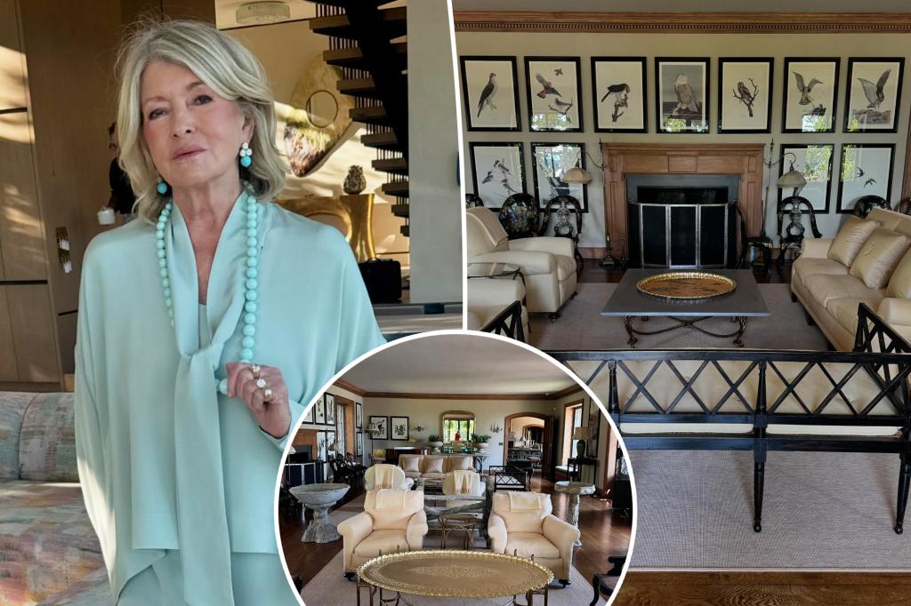 Martha Stewart's Maine Home Update: Transforming Living Room in Three Hours