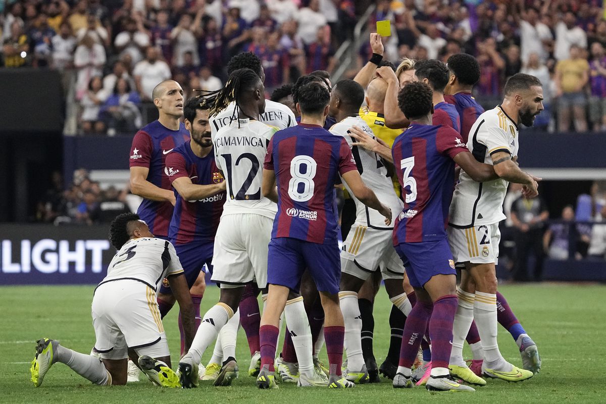 Innovation: Nigerian Stars Attend Barcelona vs. Real Madrid Match