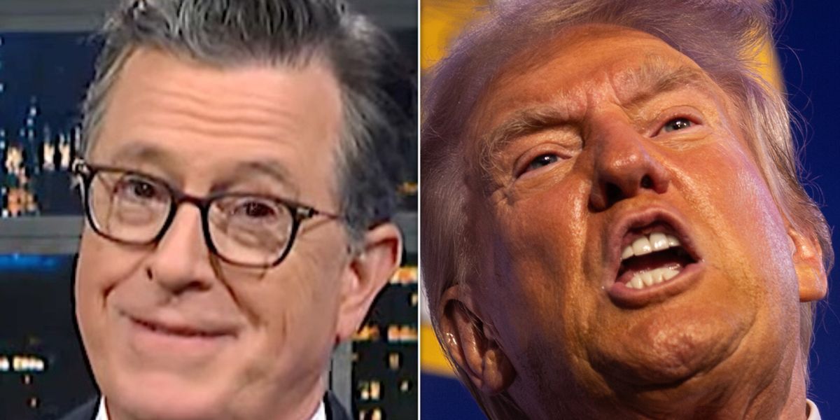 Donald Trump Targeting Late-Night Hosts: Stephen Colbert Reacts with Humor