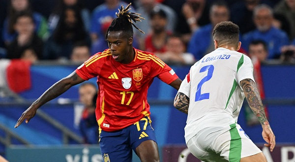 Record Victory: Nico Williams Shines as Spain Defeats Italy in UEFA Euro 2024