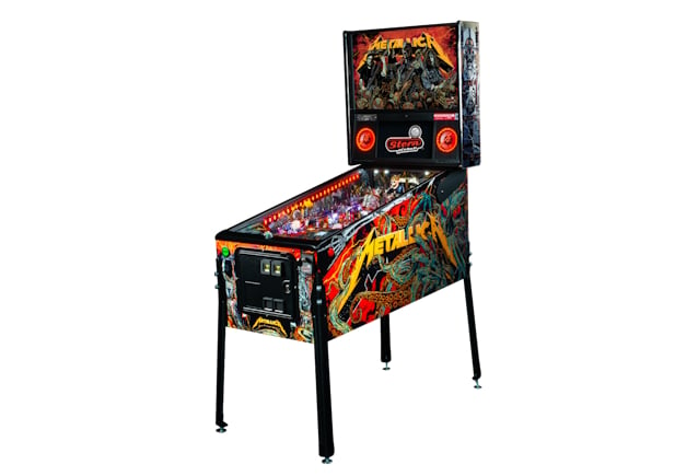 Stern Launches Metallica Remastered Pinball with Innovation in Gameplay