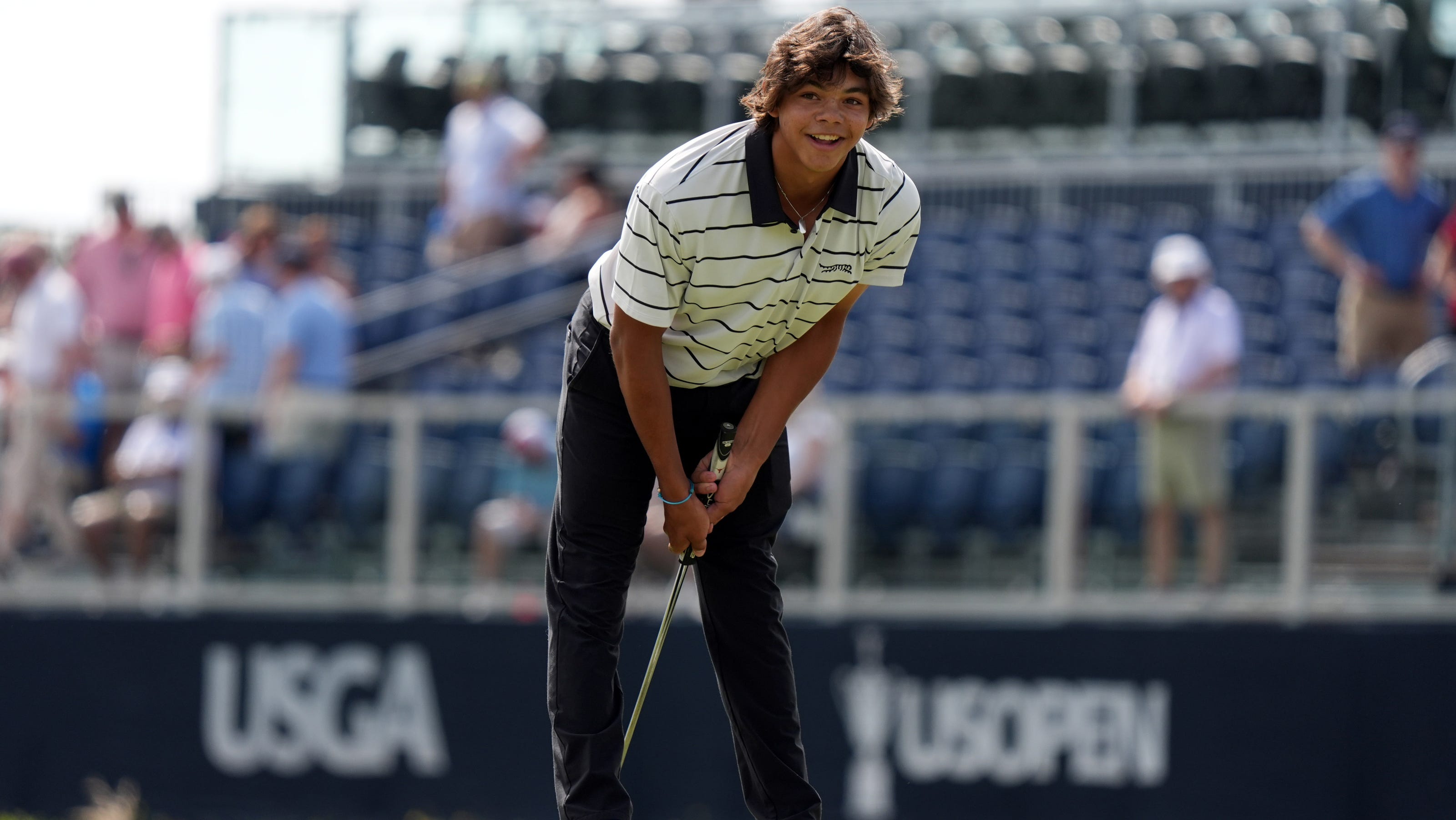 Charlie Woods Excites Golf Fans with U.S. Junior Amateur Debut