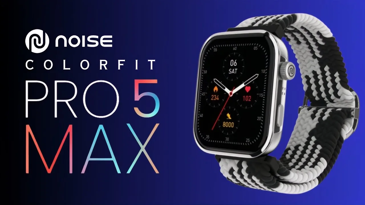 Latest Comparison: Noise ColorFit Pro 5 Max vs. Noise ColorFit Pro 5 Smartwatches