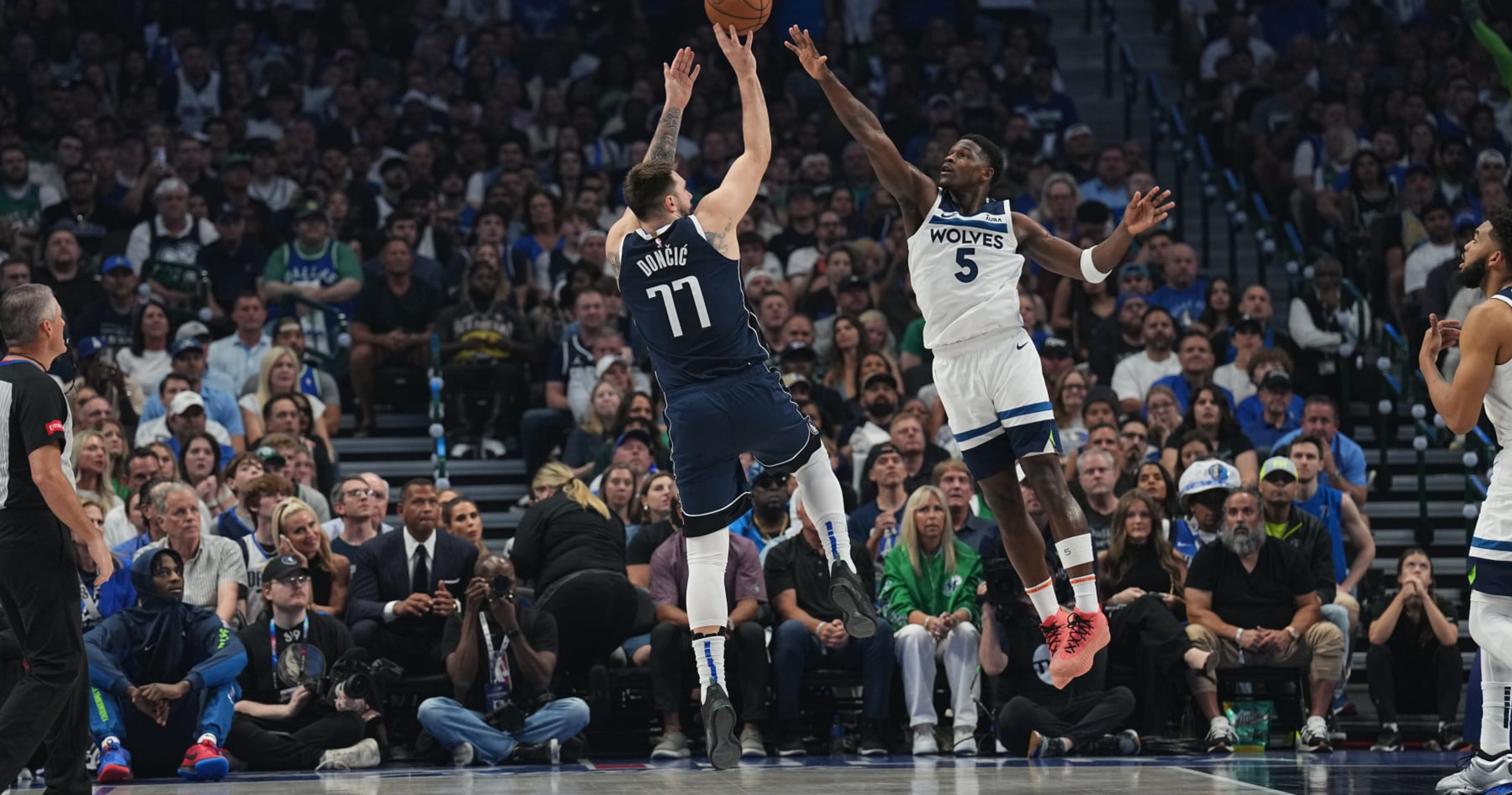 Chris Finch: Anthony Edwards' Defense on Luka Dončić and the Impact of 'Illegal Screens'