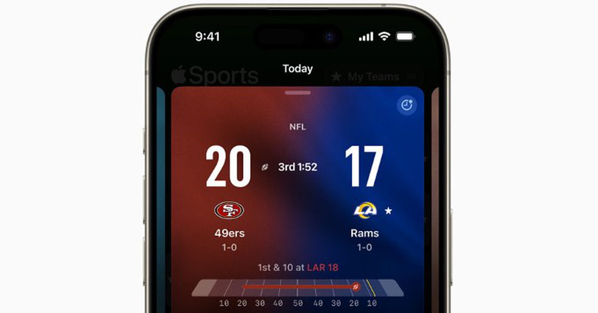 Apple Sports App Launch: New Features and Updates for NFL and College Football Fans