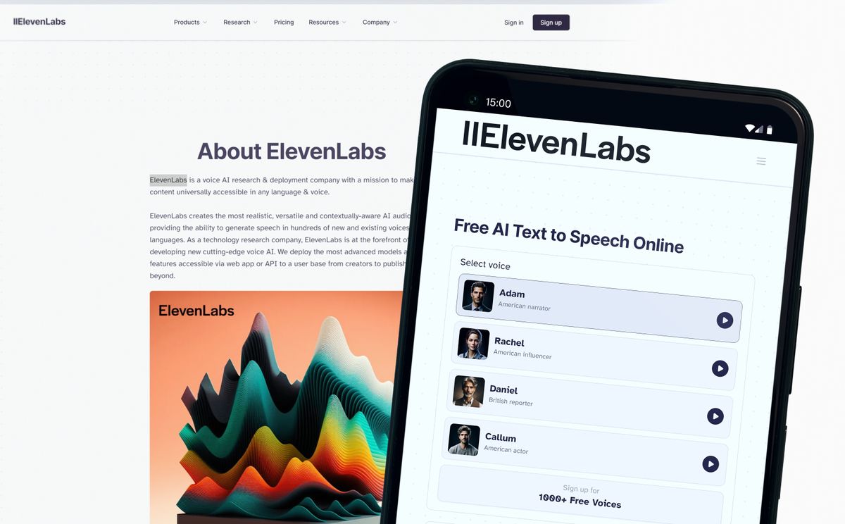 Artificial Intelligence Innovations: ElevenLabs Launch GenFM for Personalized Podcasts