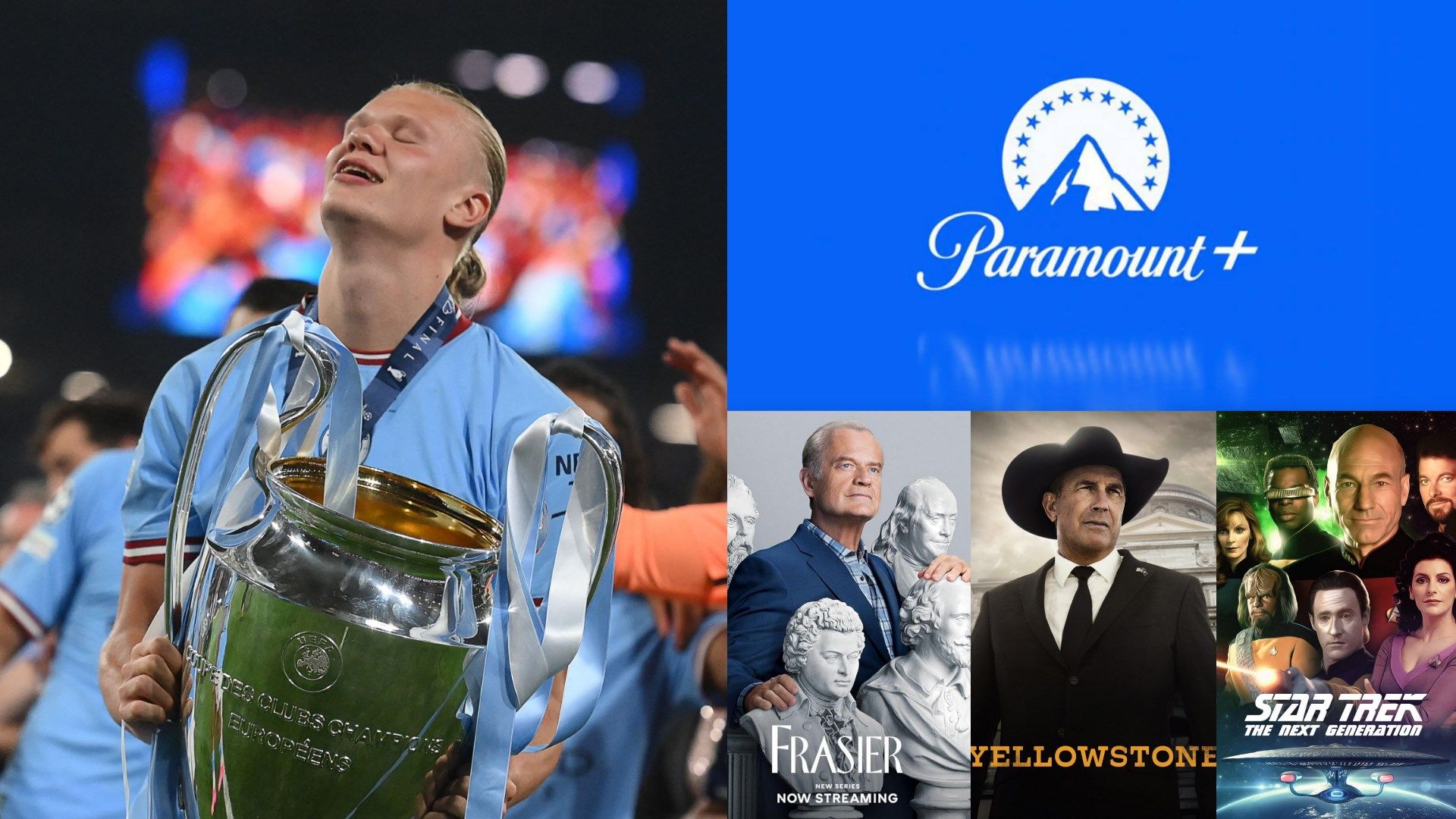 Paramount+ Launches Latest 50% Off UEFA Champions League Streaming Deal