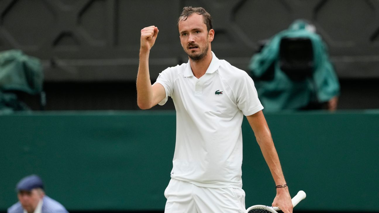 Exciting Wimbledon Quarterfinals: Medvedev's Victory Sets Up Clash