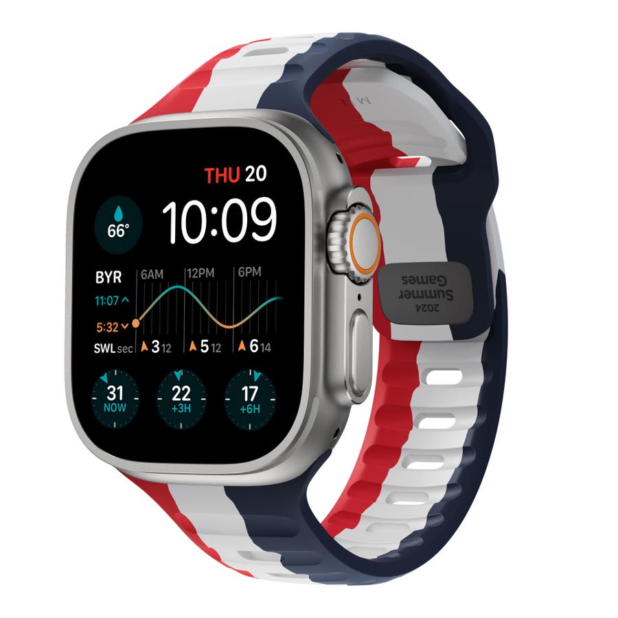 Nomad Launches Limited Edition Apple Watch Sport Band for 2024 Olympics