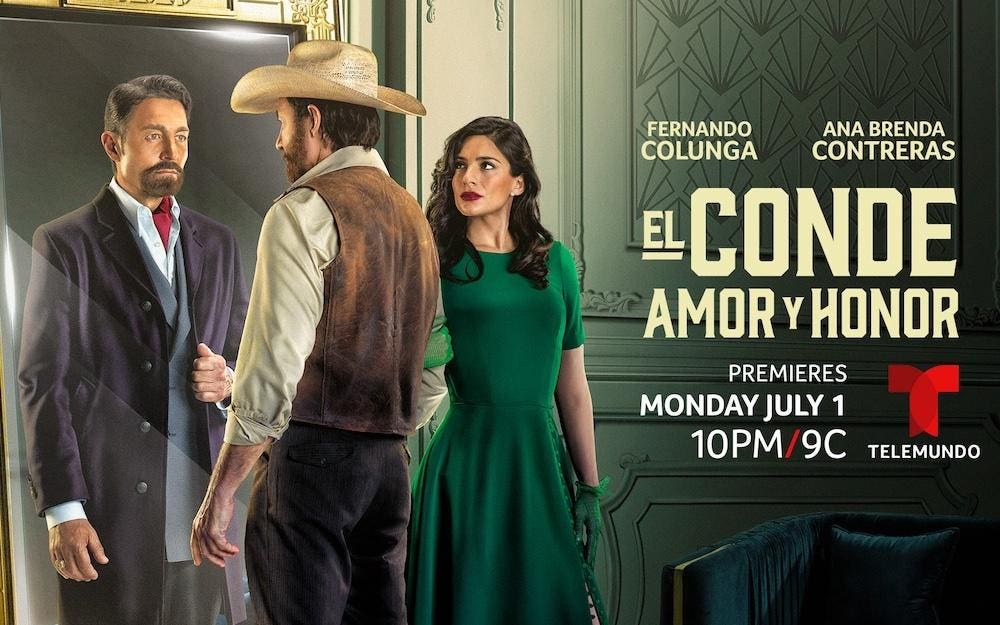 The Latest Telemundo Innovation: Fernando Colunga and Ana Brenda Contreras Launch New Drama Series