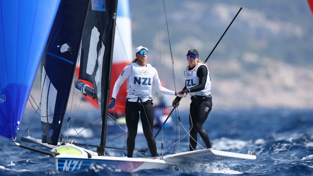 Excitement as New Zealand Sailors Secure Olympic Games Medal Race