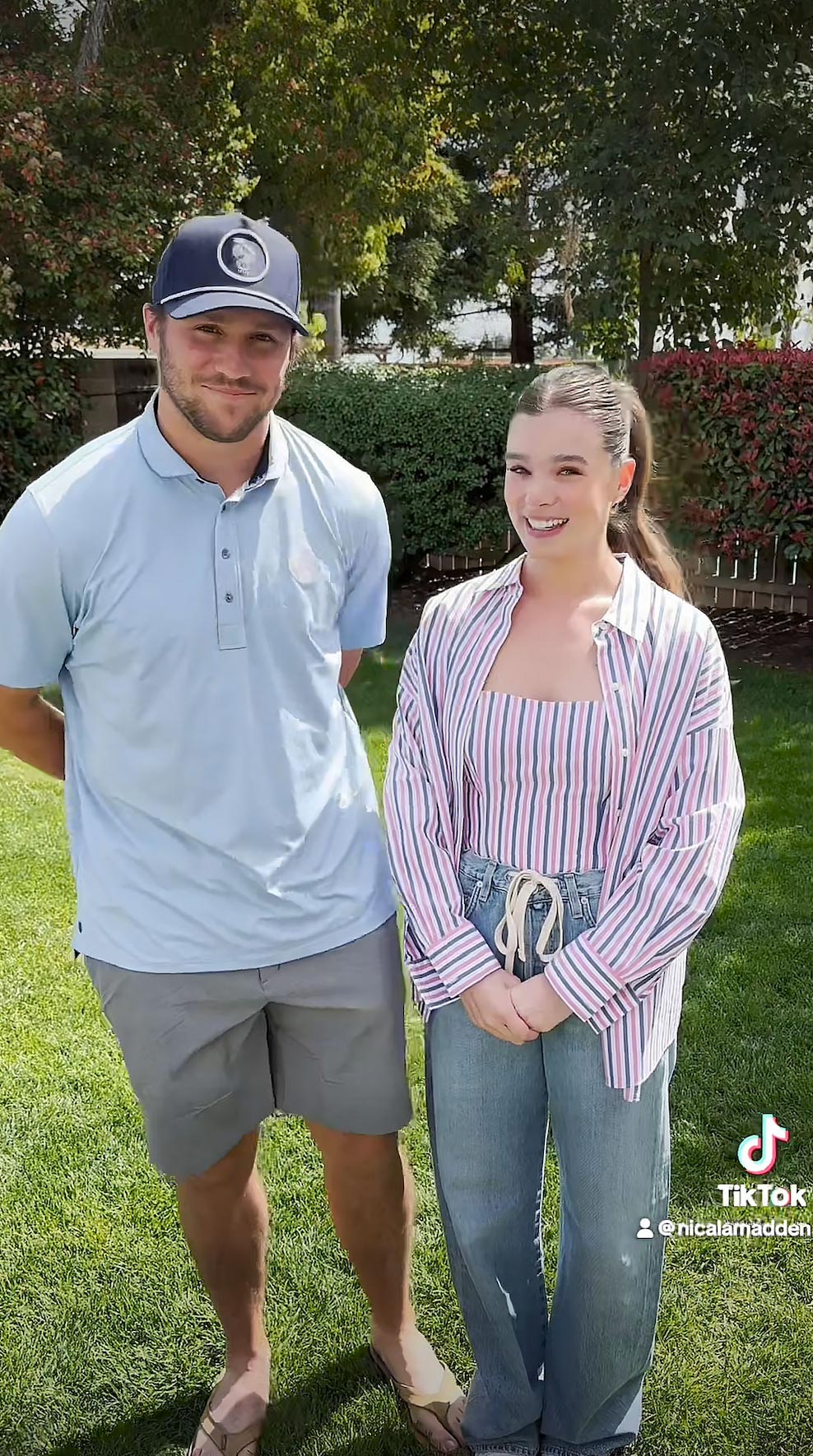 Hailee Steinfeld and Josh Allen Attend Pet Adoption Event in Buffalo