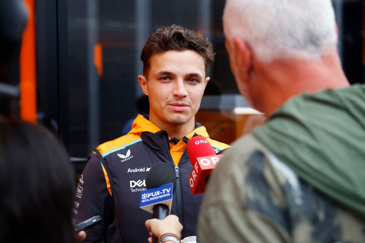 Lando Norris Eyes Victory in Formula 1 Championship Battle Against Max Verstappen