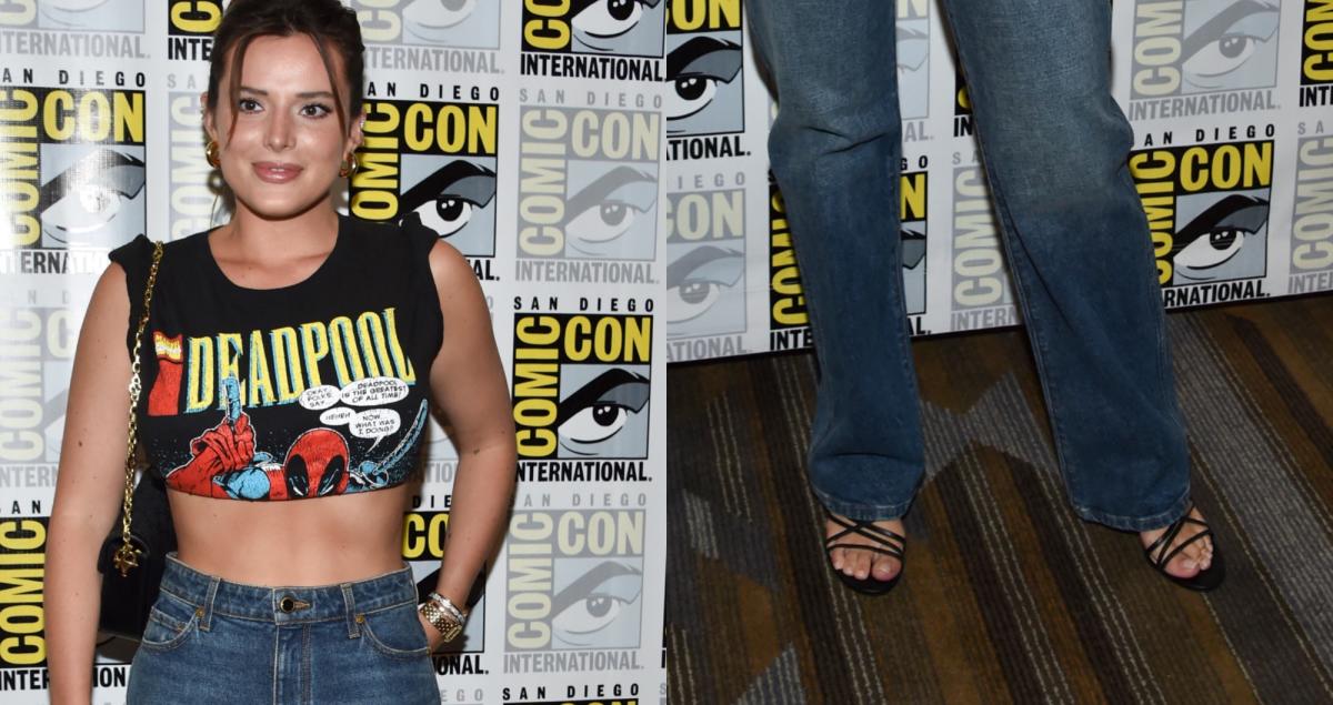 Bella Thorne's Strappy Sandals: The Latest Fashion Trend at San Diego Comic-Con