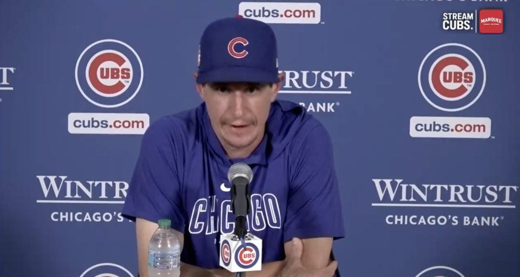 Chicago Cubs Manager Defends Player, Secures Victory Over Arizona Diamondbacks