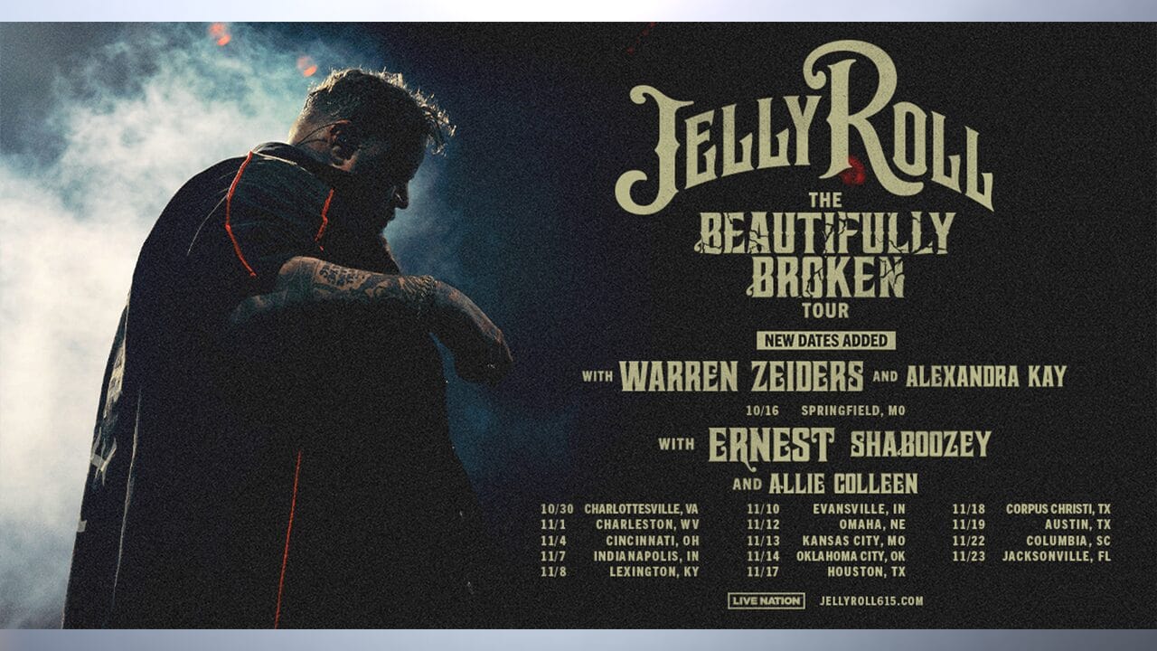 Jelly Roll's Latest Innovation: Beautifully Broken Tour Update in Indianapolis