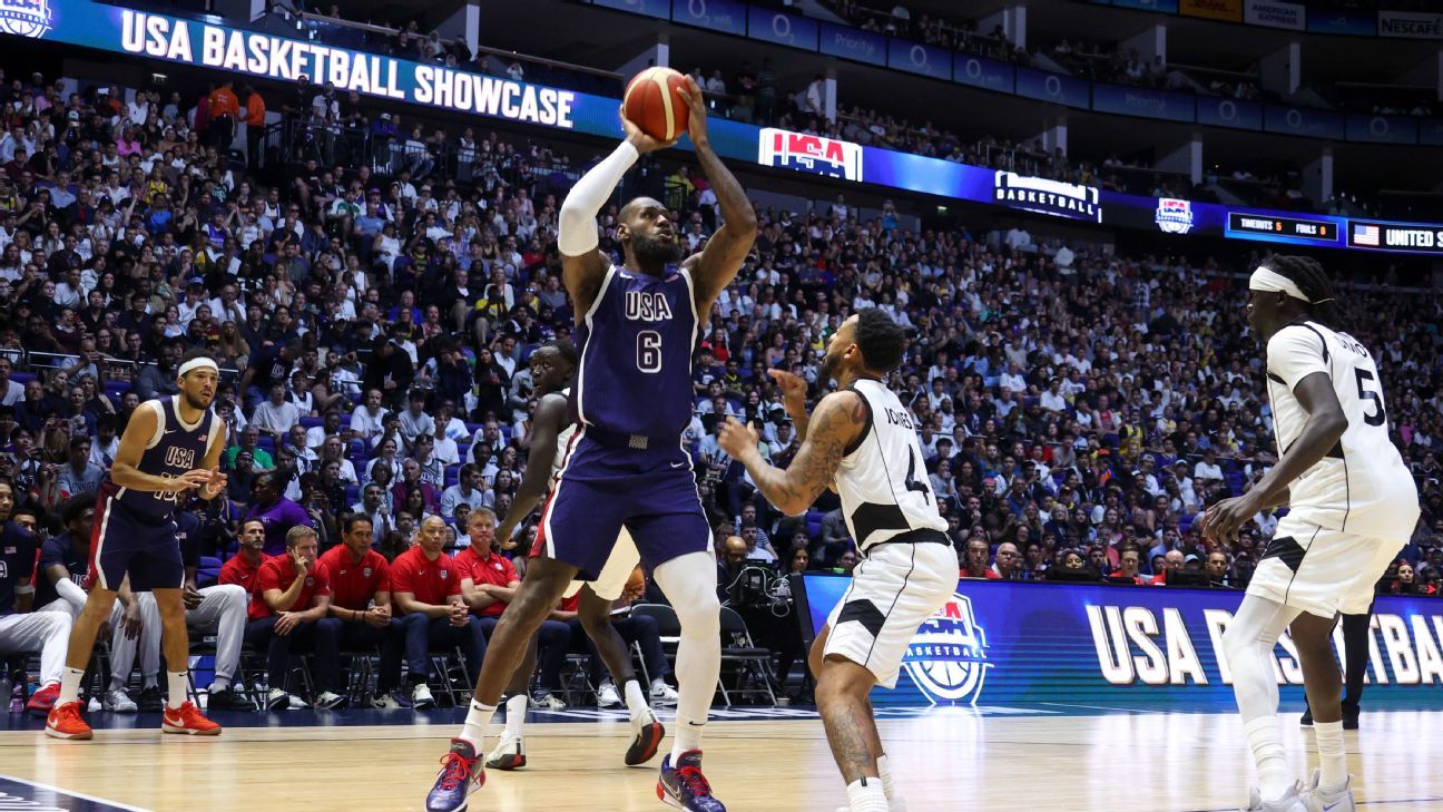 Team USA Basketball Men's National Team Prepares for 2024 Olympics with Intense Showdowns