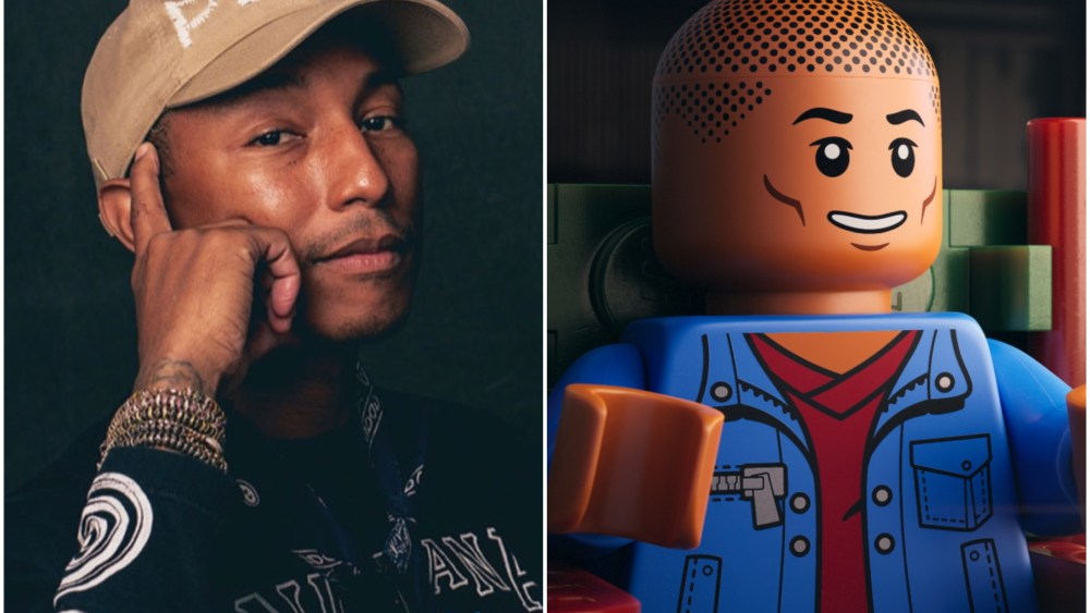 Pharrell Williams Debuts Lego Animated Biopic 'Piece by Piece' Trailer