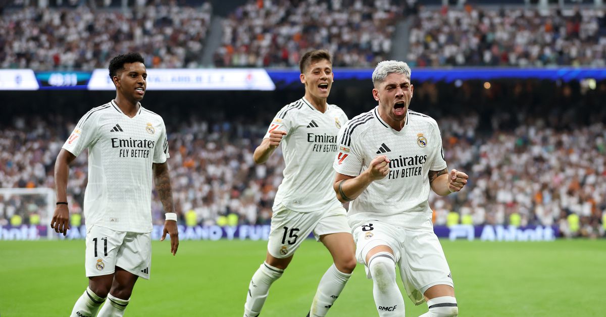 Real Madrid CF Secures Victory over Real Valladolid CF at Santiago Bernabéu Stadium