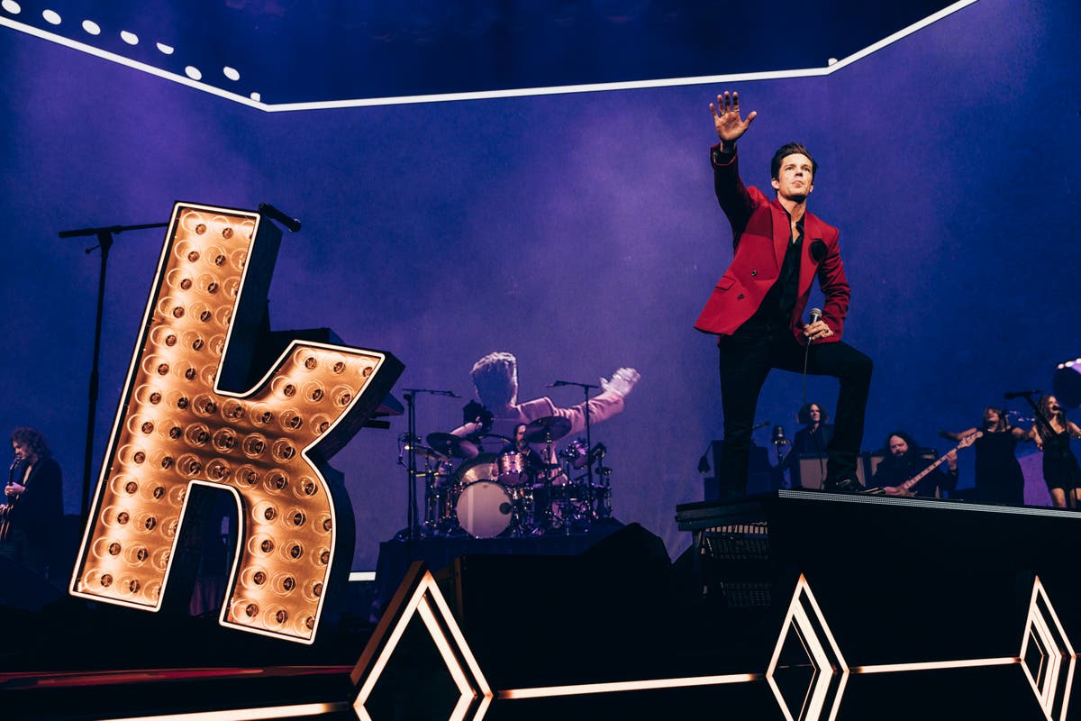 The Killers' Latest Tour at The O2 Arena in London