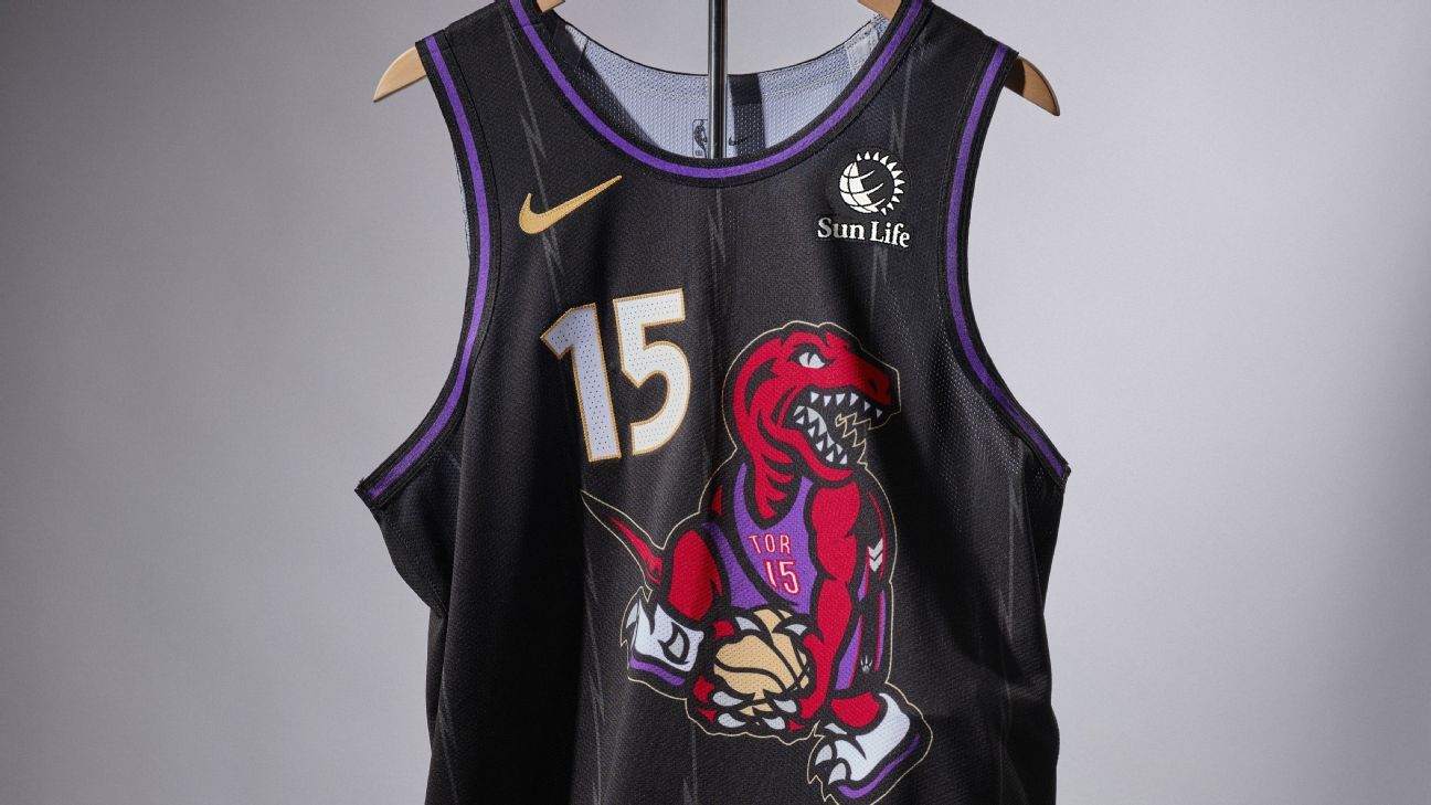 Toronto Raptors Honor Vince Carter's Iconic Dunk with New City Edition Uniform